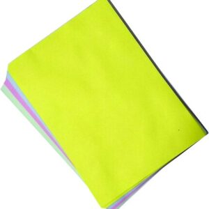A4 PAPER COLOUR GREEN/YELLOW/RED/BLUE